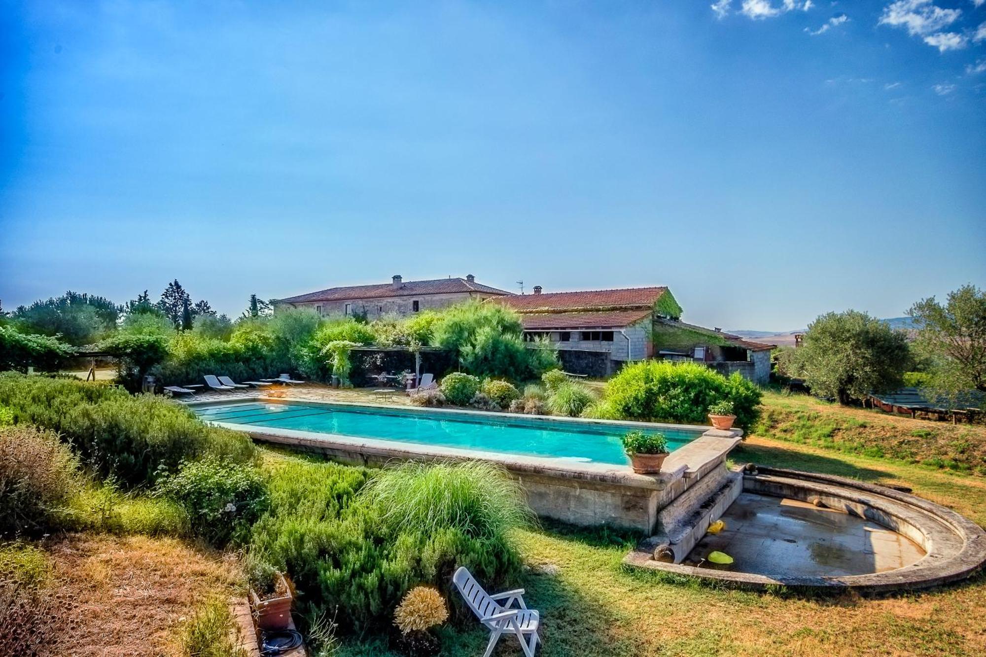 Agriturismo Le Sorbelle D'Orcia Con Piscina بيينْسا المظهر الخارجي الصورة