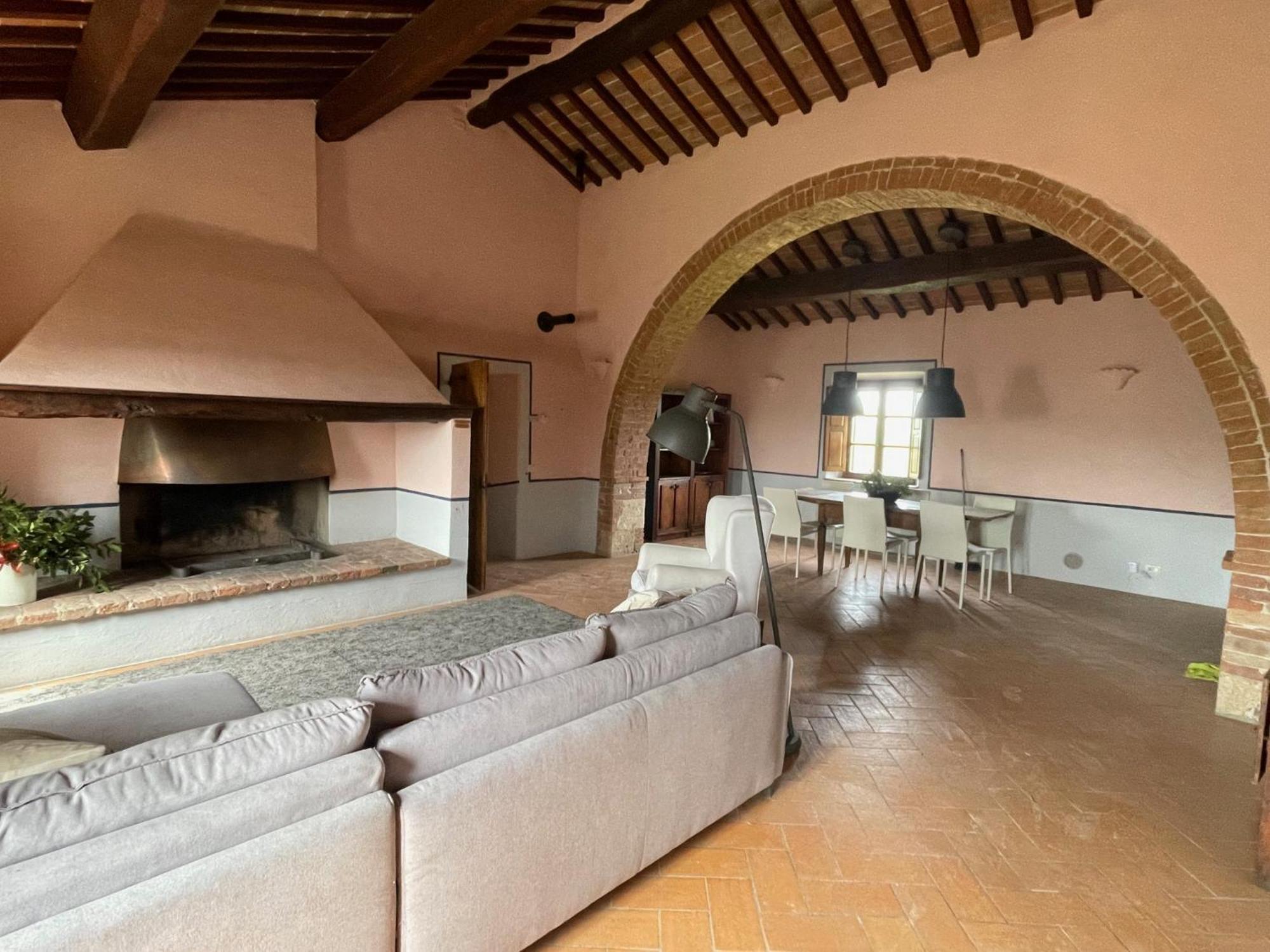 Agriturismo Le Sorbelle D'Orcia Con Piscina بيينْسا المظهر الخارجي الصورة