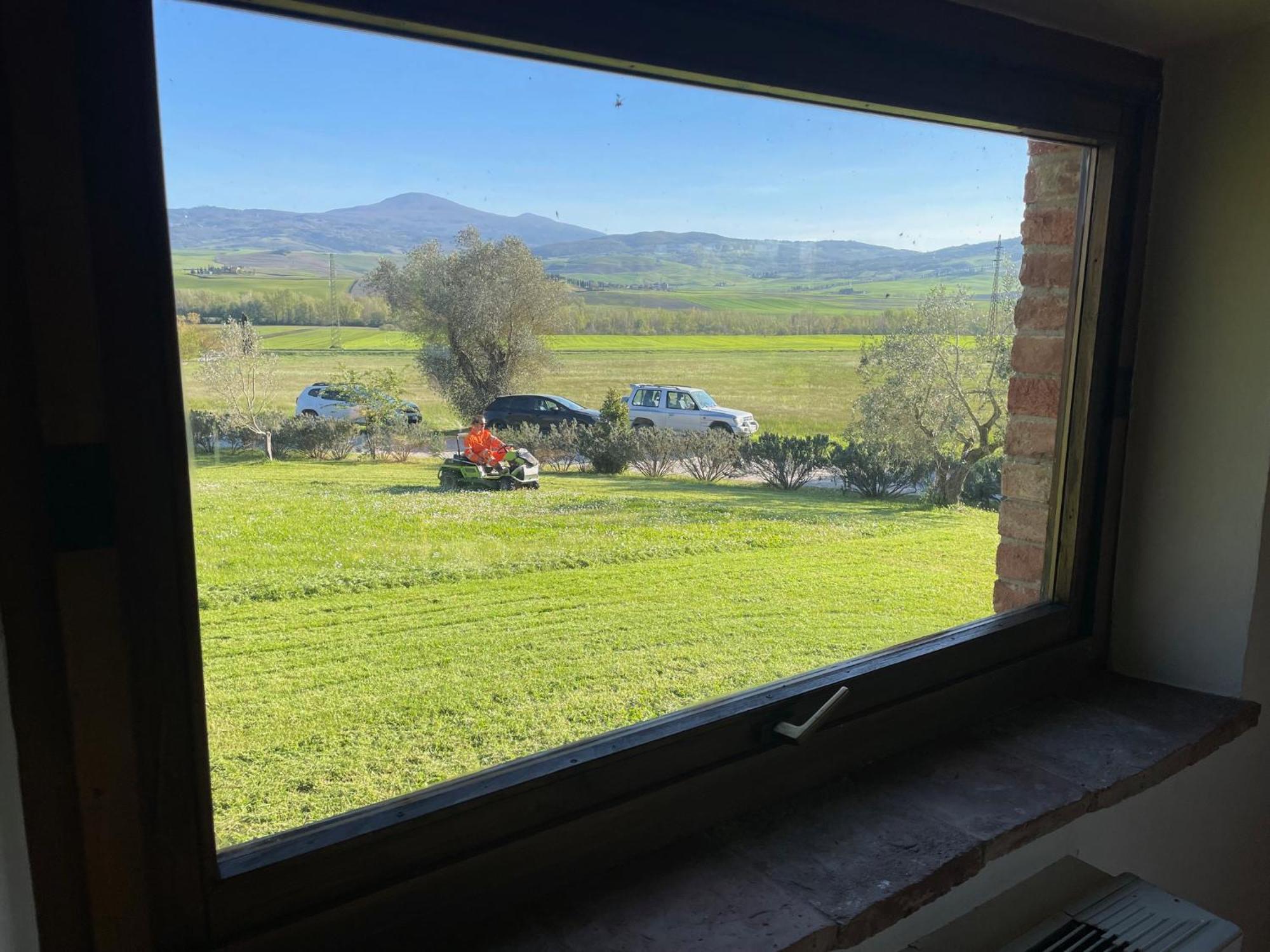 Agriturismo Le Sorbelle D'Orcia Con Piscina بيينْسا المظهر الخارجي الصورة