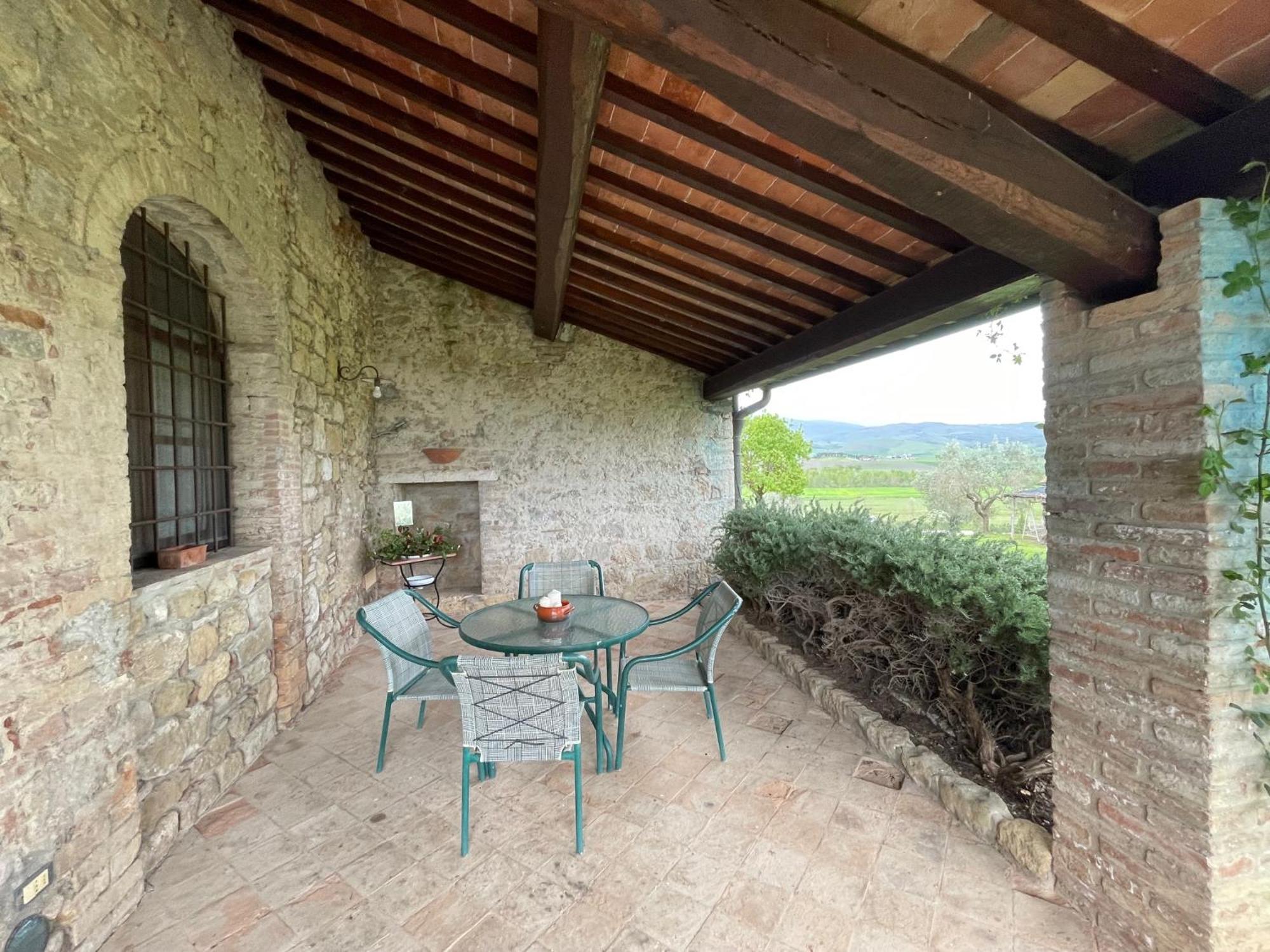 Agriturismo Le Sorbelle D'Orcia Con Piscina بيينْسا المظهر الخارجي الصورة