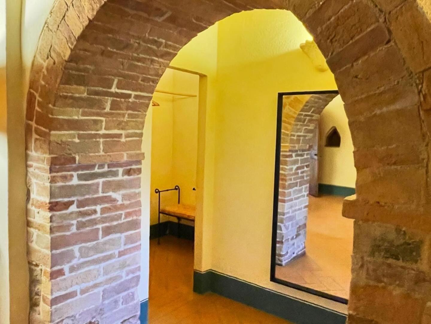 Agriturismo Le Sorbelle D'Orcia Con Piscina بيينْسا المظهر الخارجي الصورة