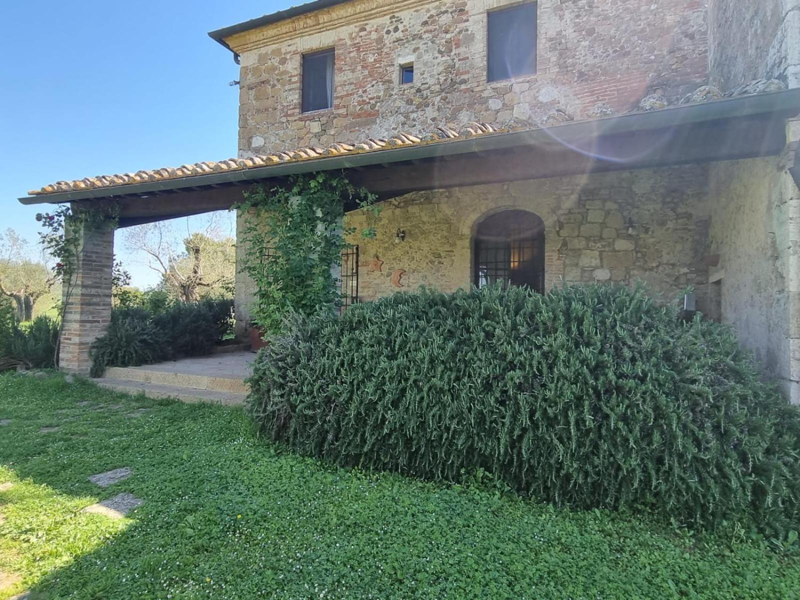 Agriturismo Le Sorbelle D'Orcia Con Piscina بيينْسا المظهر الخارجي الصورة